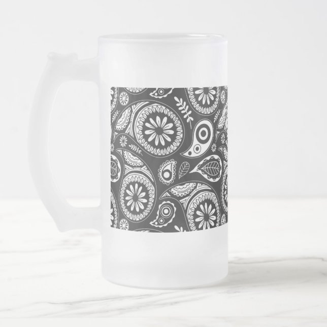 Bästa frostat glas Mugg (Vänster)