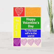 Bästa fru LGBT Pride-tematiserad Alla hjärtans dag