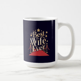 Bästa fru någonsin kaffemugg