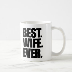 Bästa fru någonsin kaffemugg