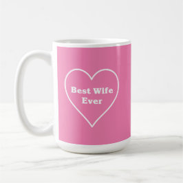 Bästa fru någonsin kaffemugg
