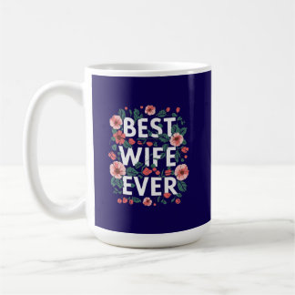 Bästa fru någonsin kaffemugg
