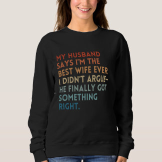 Bästa fru någonsin Sarcastic Funny Birthday Mor T Shirt