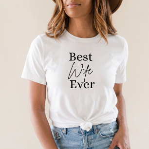 Bästa fru någonsin Söt lilla fru Födelsedagspresen T Shirt