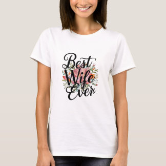 Bästa fru någonsin t shirt