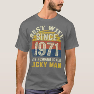 Bästa fru sedan 1971, 51:a Bröllop-årsdagen 531 T Shirt