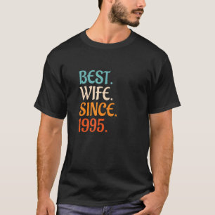 Bästa fru sedan 1995 27-årsdagen bröllop 1 t shirt