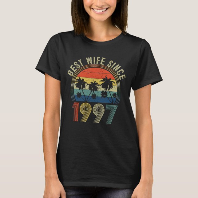 Bästa fru sedan 1997 t shirt (Framsida)