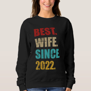 Bästa fru sedan 2022 på 3:e bröllop-årsdagen t shirt