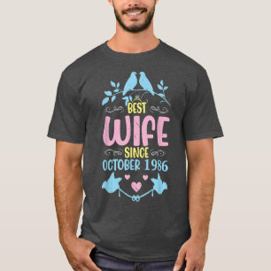 Bästa fru sedan bröllopet i oktober 1993 Gift 29 å T Shirt