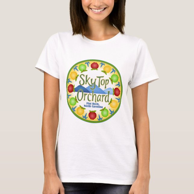 Bästa fruktträdgård för himmel t-shirt (Framsida)