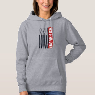 Bästa G-Ma Någonsin Patriotisk Flagg Vektor Design T Shirt