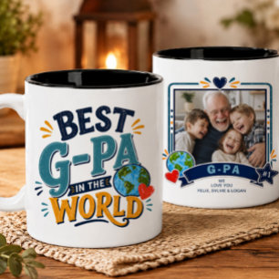Bästa G-Pa i Världen Foto Mugg