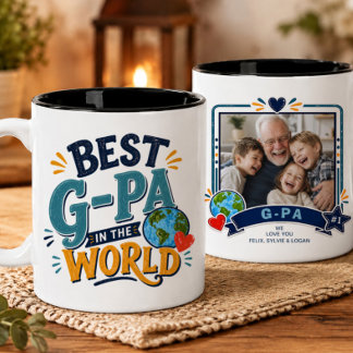 Bästa G-Pa i Världen Foto Mugg