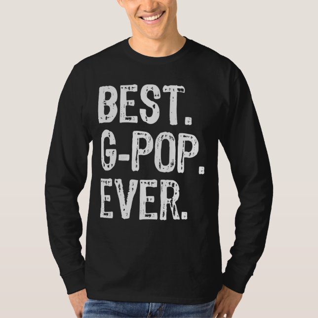 Bästa G-popup någonsin-Coola Gpop 1 T Shirt (Framsida)