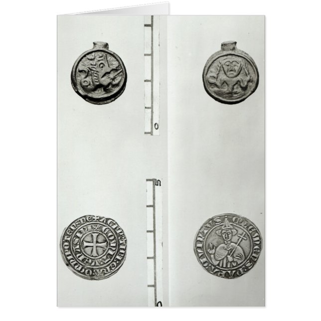 Bästa: Gaulish mynta av den Remes obversen Hälsningskort (Framsidan)