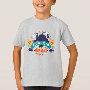 Bästa gåva för muslimer - Eid Al-Fitr Al Mubarak T Shirt