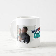 Bästa gåva från Pappa Mugg Fars dag med foto