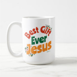 Bästa gåva någonsin: Jesus - Isaiah 9:6 Kaffemugg