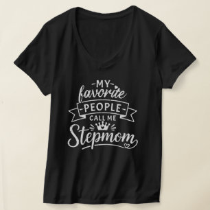 Bästa gåvan till styvmamma från sammansatt familj t shirt