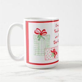 Bästa gåvor från Helgdag med vattenfärg Kaffemugg