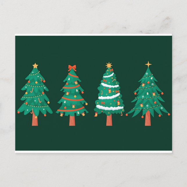 Bästa gåvor till jul helg vykort (Framsida)