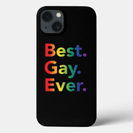 Bästa Gay Aldrig HBT Rainbow Flagga iphone case