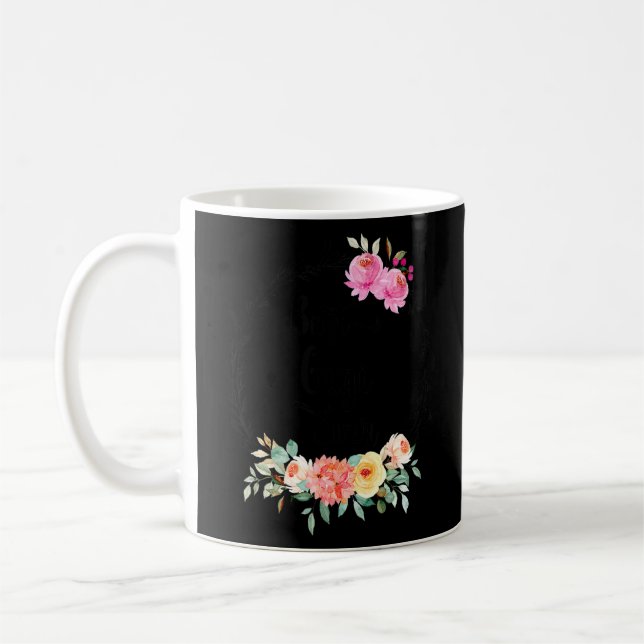 Bästa Gigi All Women Blommigt Dekoration Grandma Kaffemugg (Vänster)