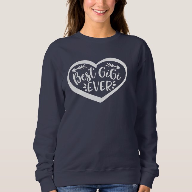 Bästa Gigi - mormor Gift T Shirt (Framsida)