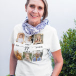 Bästa GiGi någonsin - Grandchildren Photo Collage T Shirt<br><div class="desc">Fira "Best GiGi nånsin" med den här personligen Farchildren Photo Collage T-Shirt. Den här hjärtliga presenten innehåller ett vackert arrangerat kollage av omhuldade foton som fångar speciella ögonblick, kompletterat med ett kärleksfullt meddelande. Den är gjord av mjuk, hållbar väv och ger både komfort och stil. Anpassad design garanterar klara och...</div>
