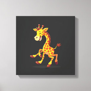 Bästa giraffkonst för män kvinnor vuxen girafftryc canvastryck