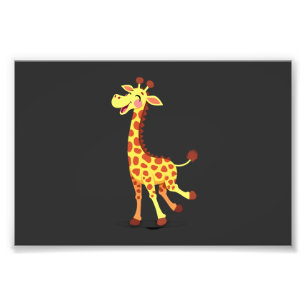 Bästa giraffkonst för män kvinnor vuxen girafftryc fototryck