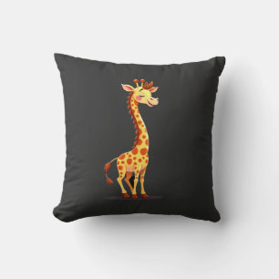 Bästa giraffkonst för män kvinnor vuxen girafftryc kudde