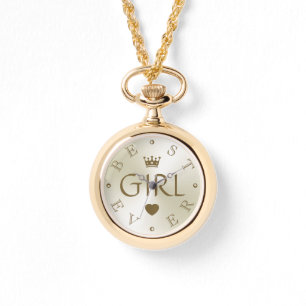 BÄSTA GIRL EVER Guld-Gradient Armbandsur