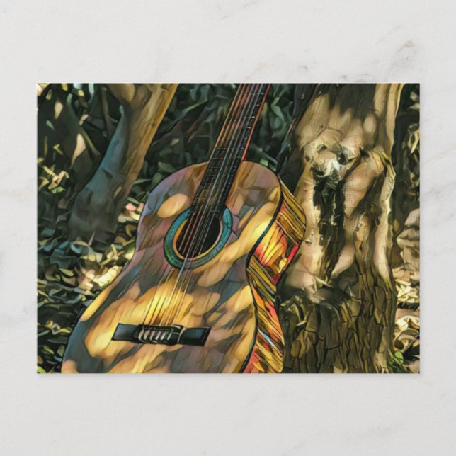 bästa gitarristen någonsin vykort (Framsida)