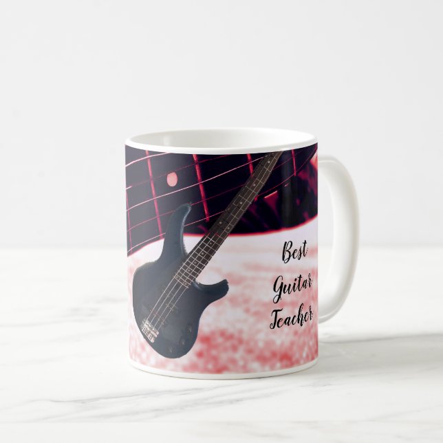 Bästa gitarrlärarens kaffemugg (Framsida höger)