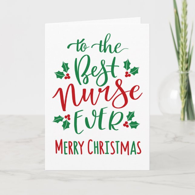 Bästa God jul-typografi Kort (Framsida)