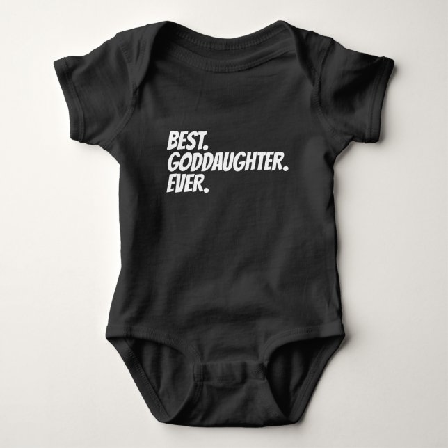 Bästa Goddottern någonsin T Shirt (Framsida)
