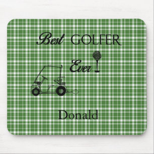 Bästa golfare anpassad musmatta
