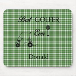 Bästa Golfer Anpassningsbar-musknapp Musmatta