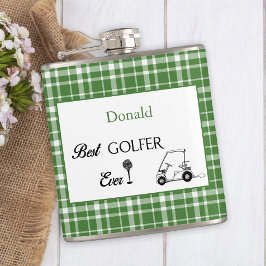 Bästa Golfer-Grönt-Anpassningsbar Fickplunta