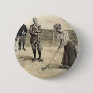 BÄSTA Golfflicka Knapp