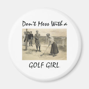 BÄSTA Golfflicka Magnet