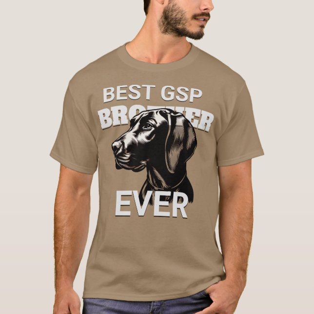 BÄSTA GPS-BRODER NÅGONSIN T SHIRT (Framsida)