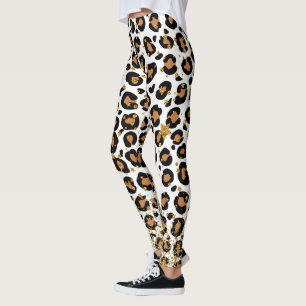 Bästa graderade kvinnomenslegeringar Leopard Pri Leggings