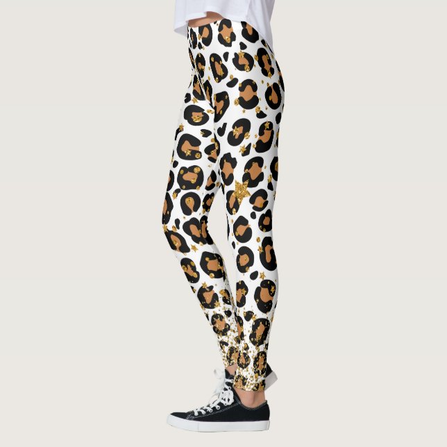 Bästa graderade kvinnomenslegeringar | Leopard Pri Leggings (Vänster)