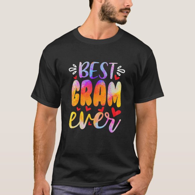 Bästa Gram för kvinnor i Mors dag T Shirt (Framsida)