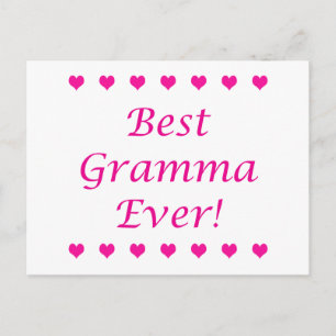 Bästa Gramma någonsin Vykort