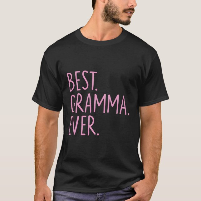 Bästa Gramma nånsin K T Shirt (Framsida)