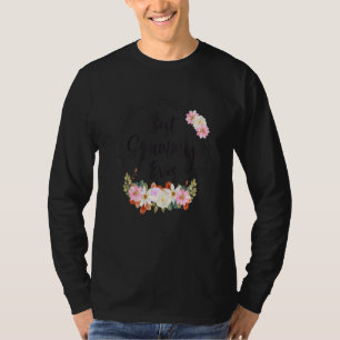 Bästa Grammy Blommigt Women Dekoration Grandma 2 T Shirt